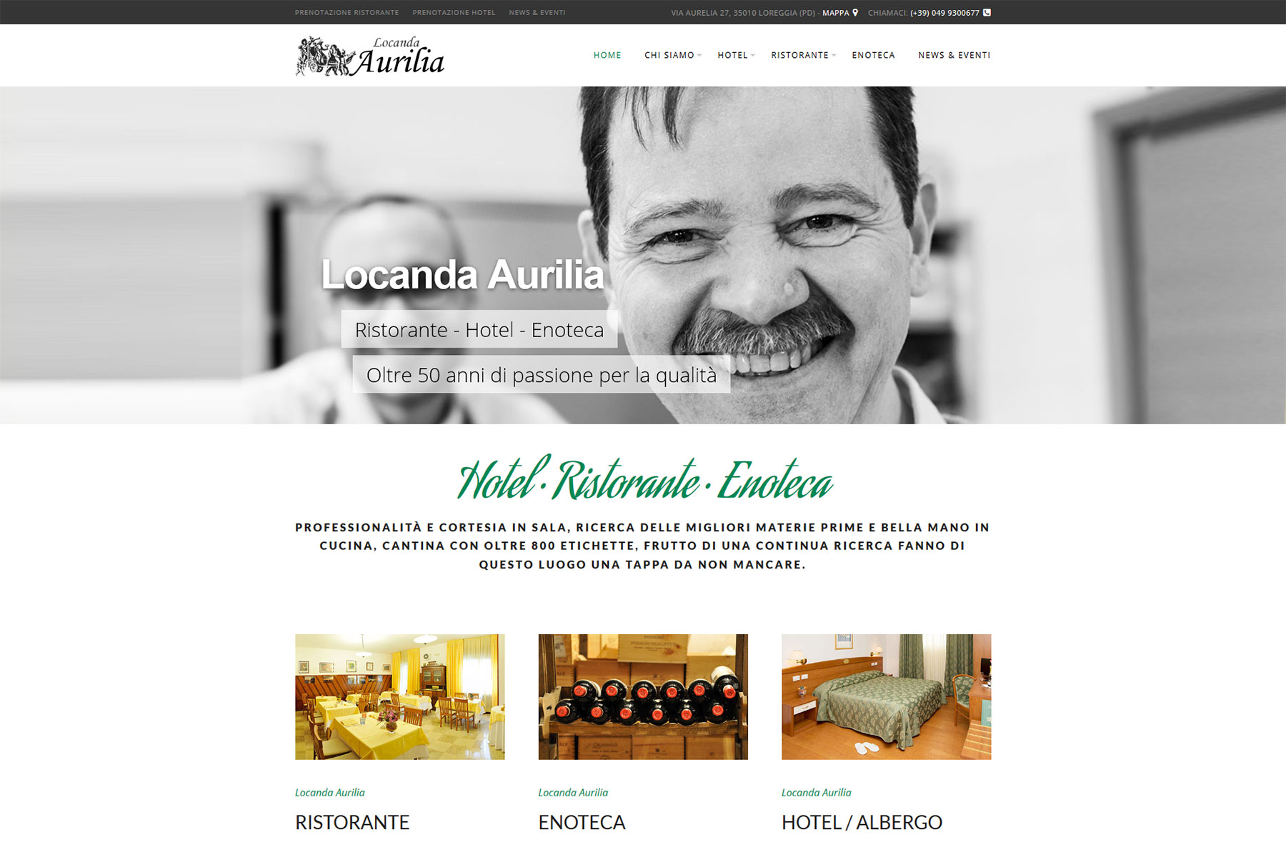 xplay-agenzia-web-sito-hotel-albergo-ristorante-enoteca-aurilia-loreggia-padova